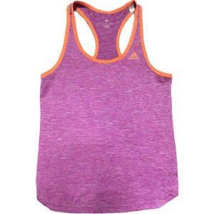 Adidas Climalite Tank Top Purple Orange Womens X-Small